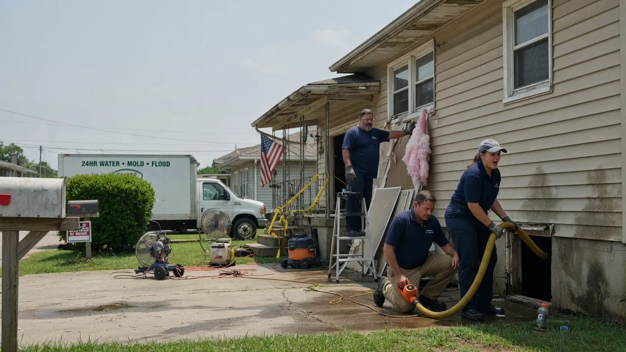 Water Damage Repair in Moscow, IA near me